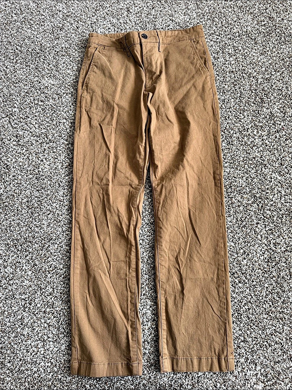 Goodfellow & Co The Every Wear Chino Athletic Fit Men's Pants Brown Waist 30W